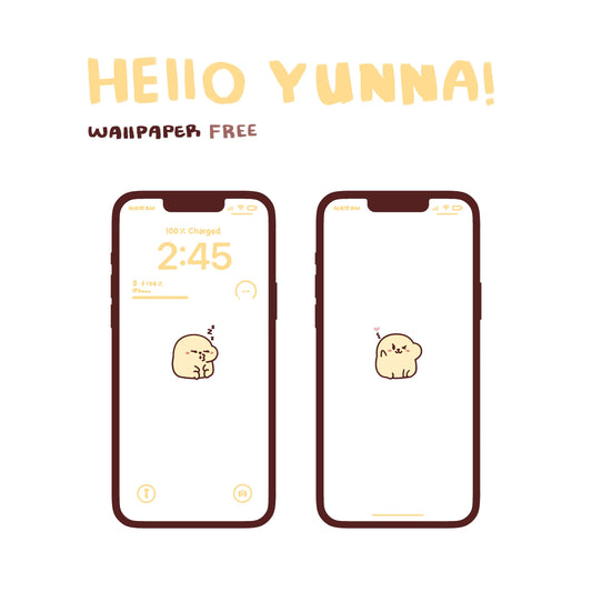 FREE! Hello Yunna Wallpaper (Digital Product)