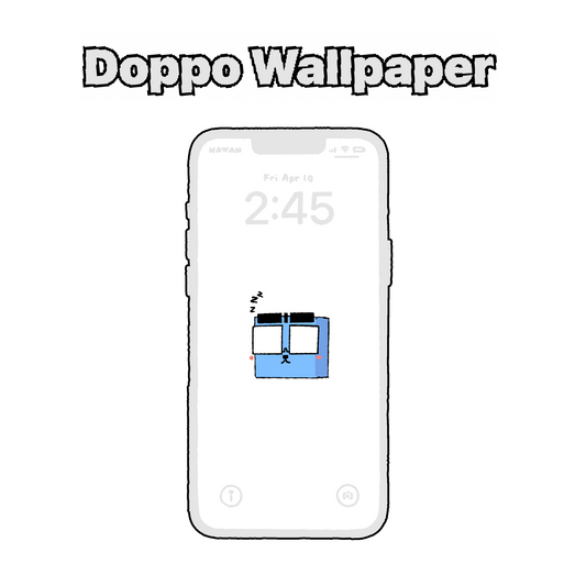 FREE! Doppo Lockscreen Wallpaper (Digital Product)