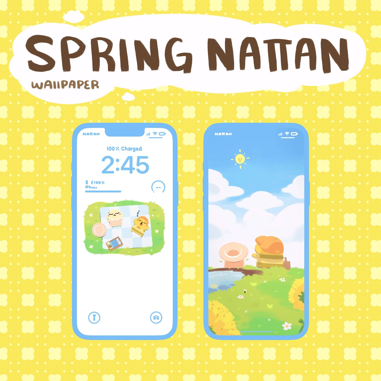 Spring Nattan Wallpaper (Digital Product)